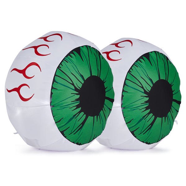 2-Piece 3-Ft Green Eyeball Halloween Decoration Set - product image 5