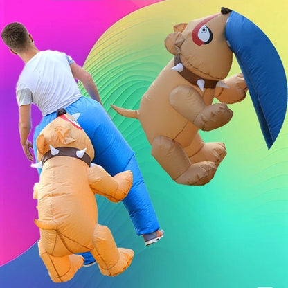 Halloween Inflatable Clothing Inflatable Dog Costume | Pet Costumes | Indoor Decorations - Decorations