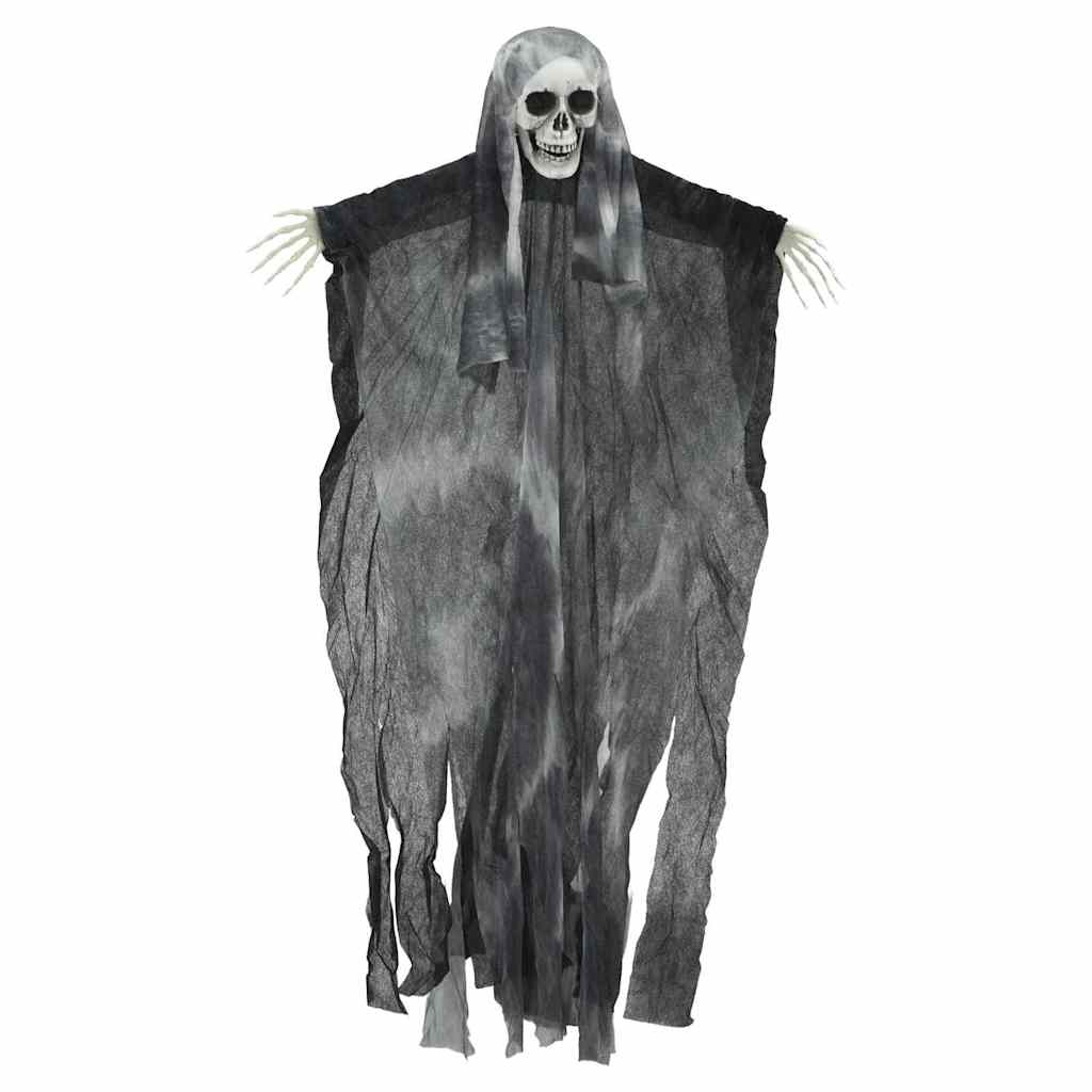 Hanging Halloween Ghost 3 Pcs Black 26 × 43.3 in (66 × 110 cm) Polyester - Discount Halloween City