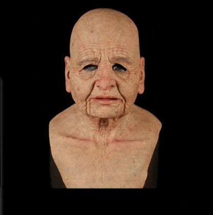 Funny Old Man Mask for Halloween Party - Discount Halloween City