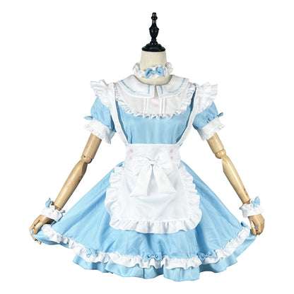 Halloween COS Plus Size Maid Costume Removable Sleeve | Plus Size Costumes | Indoor Decorations - Decorations