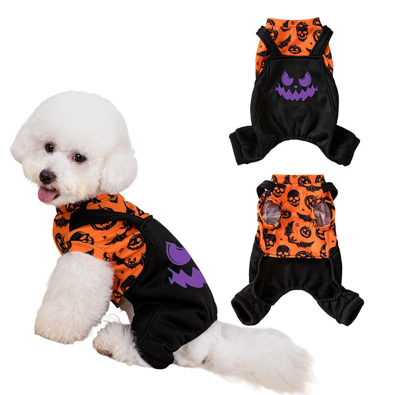 Halloween Party Printing Pet Dog Costume - Discount Halloween City