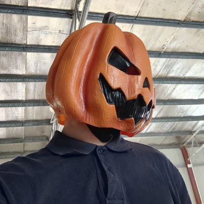 Halloween Pumpkin Mask Masquerade Show Props - Discount Halloween City