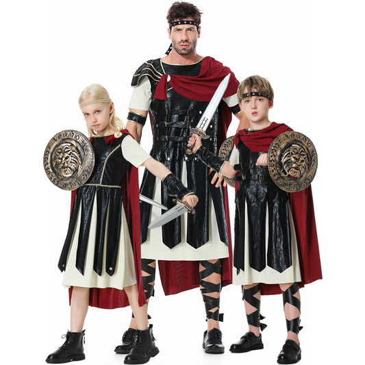 Halloween Costume Roman Gladiator Cosplay Performance Wear | Hats | Costumes - Accessories