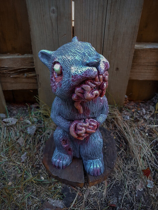 Halloween Zombie Animal Decoration Resin Crafts - Discount Halloween City