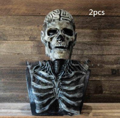 Halloween Horror Skull Movable Mask - Discount Halloween City
