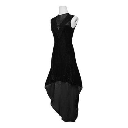 Medieval Retro Pleuche Dress Halloween Cos Performance - Costumes