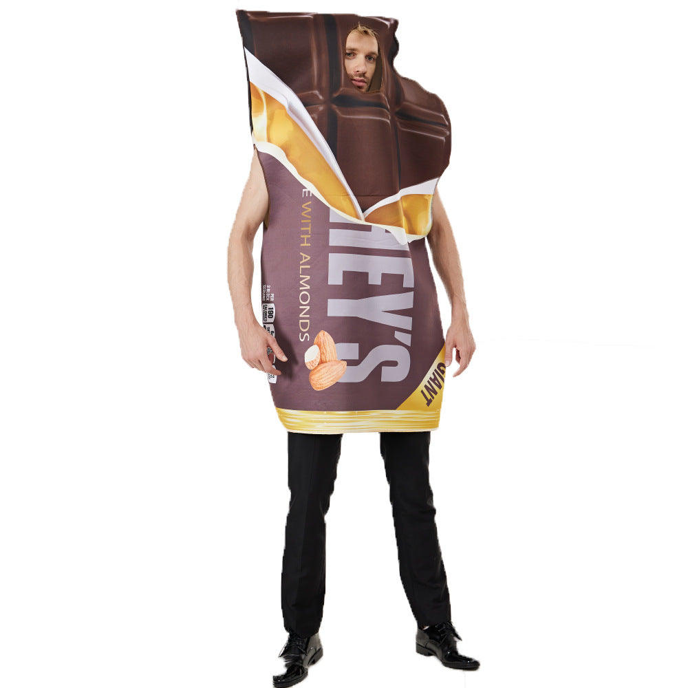 Halloween Party Costume Peanut Butter Jumpsuit - Discount Halloween City