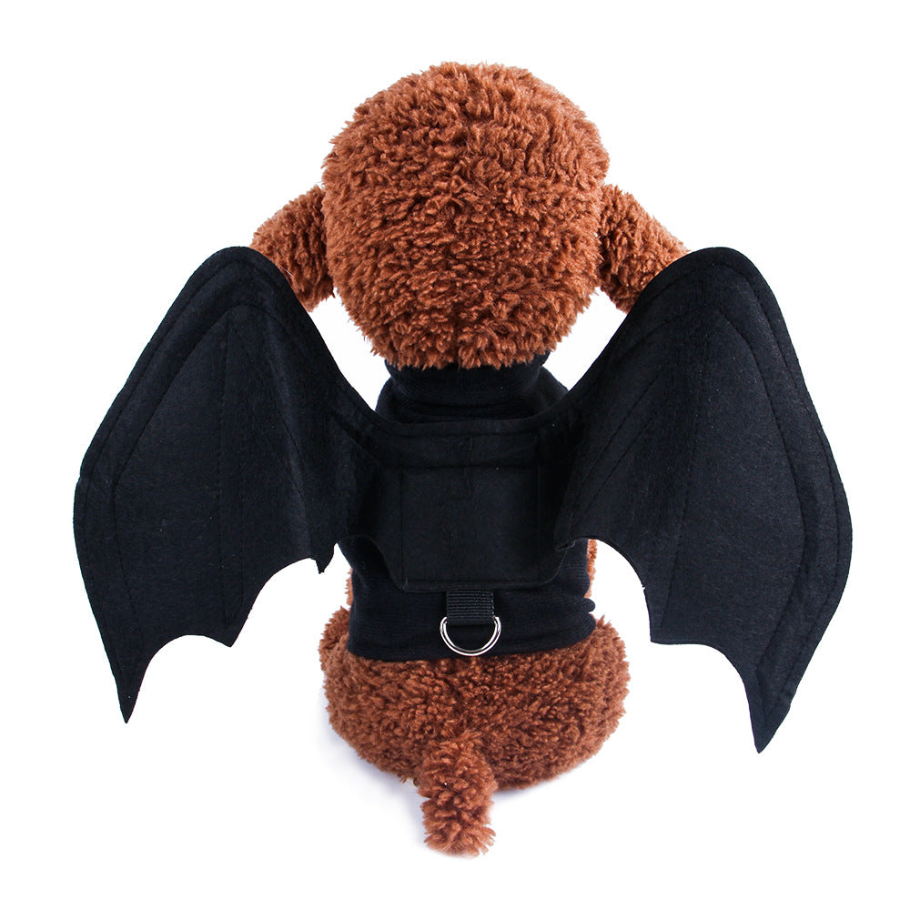 Dog Clothes Halloween Bat Wings Cat Dog Spider Costume - Discount Halloween City