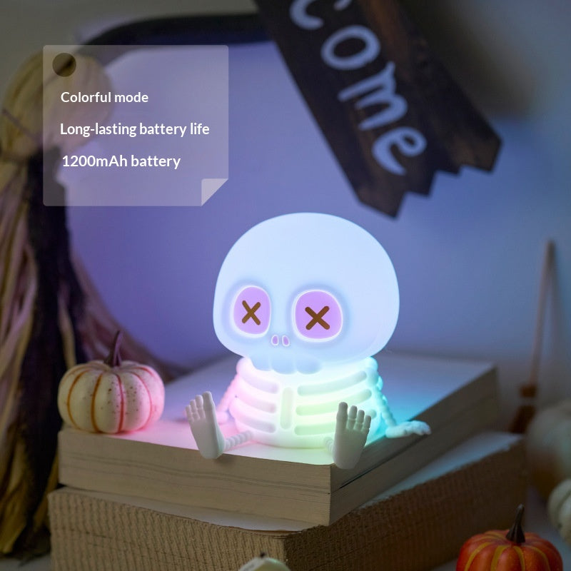 RGB Skull Halloween Night Light - product image 3