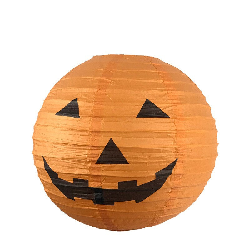 Halloween Carnival Theme Party Lantern Paper Flower Ball Set - Discount Halloween City