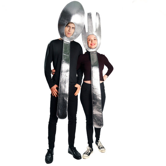Halloween Funny Tableware Costume Masquerade Character | Masks | Party Supplies - Costumes
