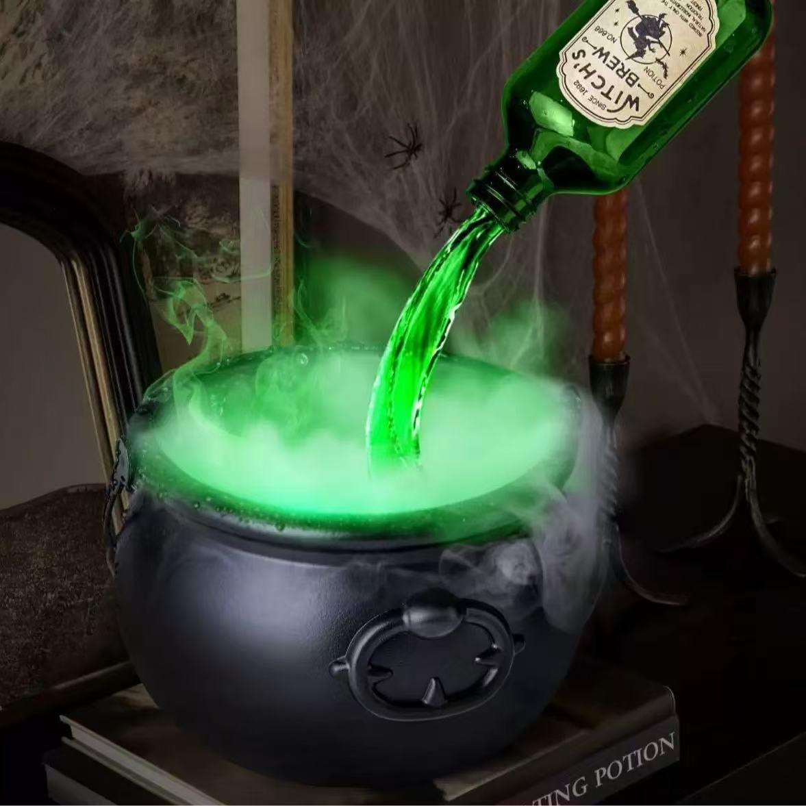 Black Wizard Bowl Magic Float Bottle and Diffuser - alternate view 7