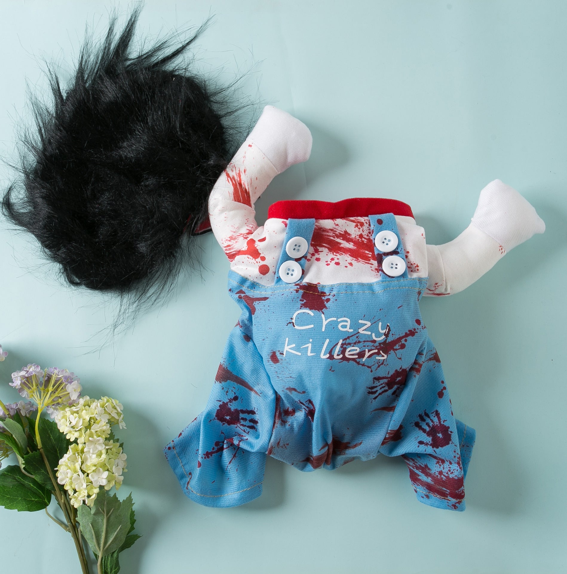 Halloween Pet Clothes Funny Pet Costume Dog Clothes Cat - Discount Halloween City