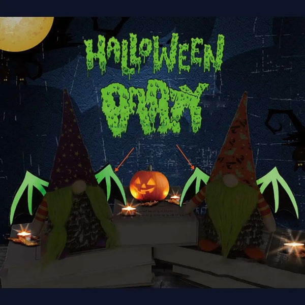 Halloween Glowing Bats Faceless Doll Decorations - Discount Halloween City