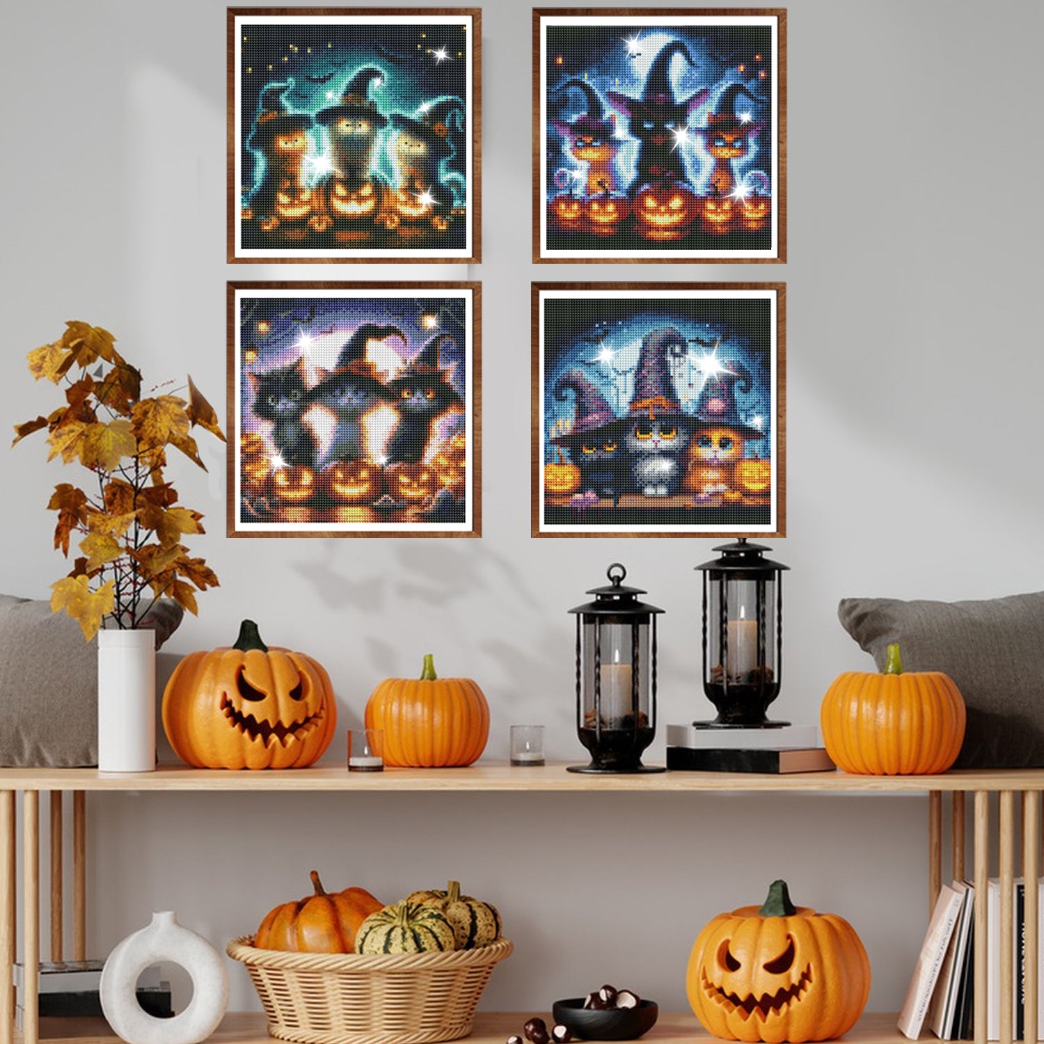 4 Pack Halloween Diamond Kit - Discount Halloween City
