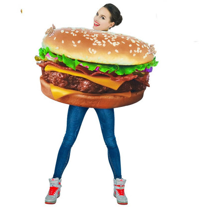 Adult French Fries Performance Props Costume Halloween - Costumes
