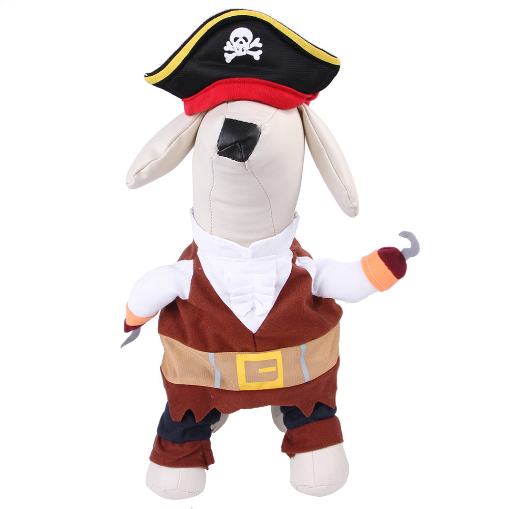 Halloween Cartoon Pet Cowboy Horseback Riding Costume Pet - Discount Halloween City