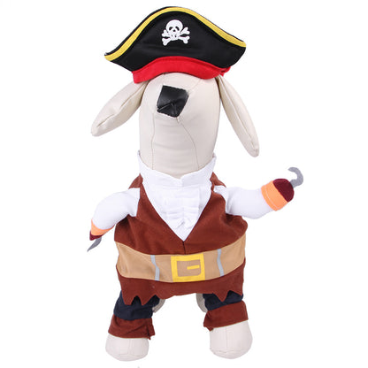 Halloween Cartoon Pet Cowboy Horseback Riding Costume Pet - Discount Halloween City