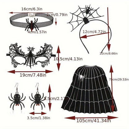 Halloween Witch Hair Accessories Props Costume Set | Props & Weapons | Costumes - Accessories