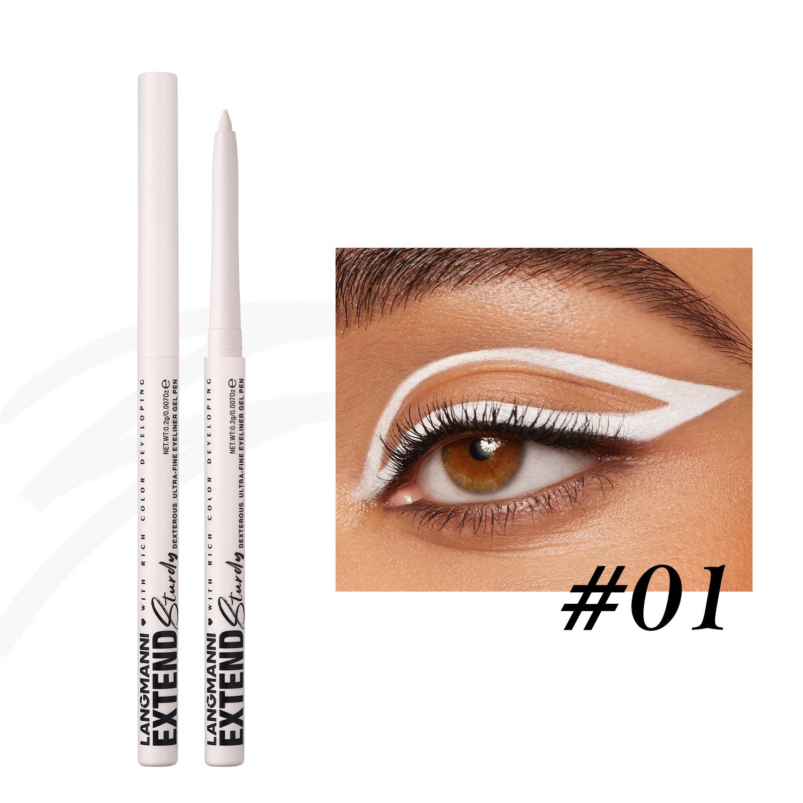 Colorful Gel Glitter Eyeliner Pencils Waterproof & Smudgeproof for Party, Halloween - Discount Halloween City