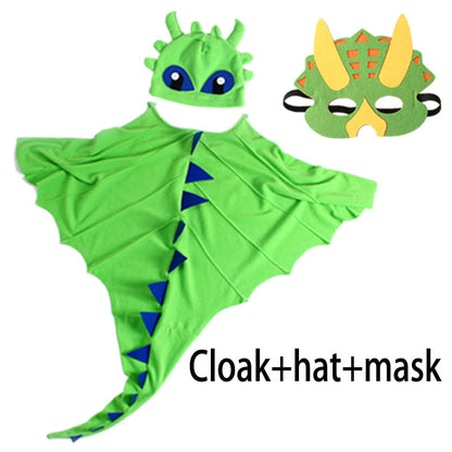 Kids' s Dinosaur Cape Hat - alternate view 2
