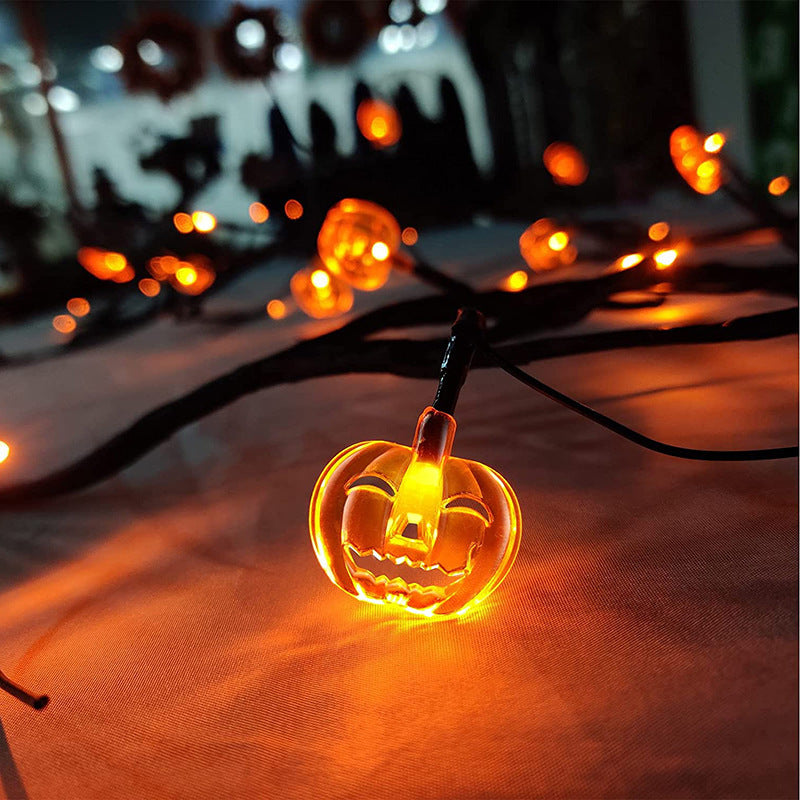 Halloween LED Willow Vine String Light Cool Cartoon Bat - Discount Halloween City