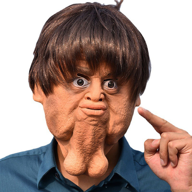 Halloween Strange People's Chin Double Chin Funny Horror - Discount Halloween City