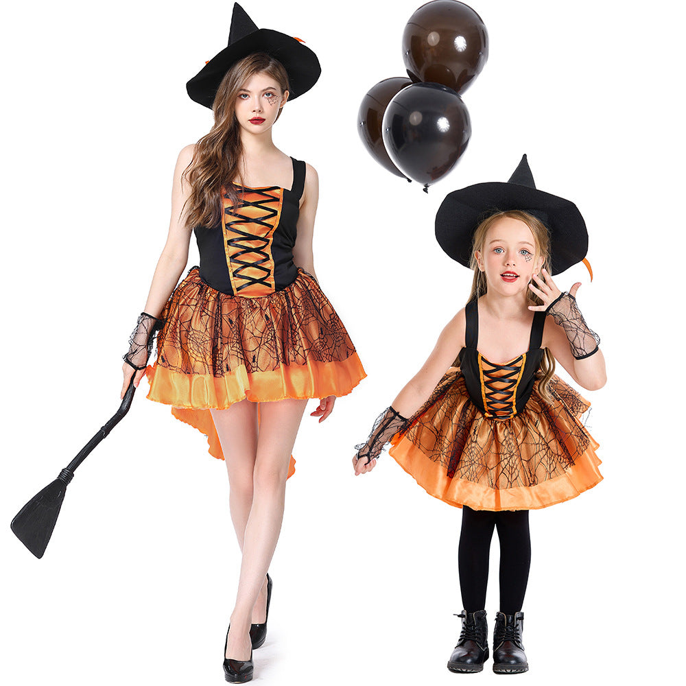 Halloween Costume Mesh Camisole Witch Multi-color Party - Discount Halloween City