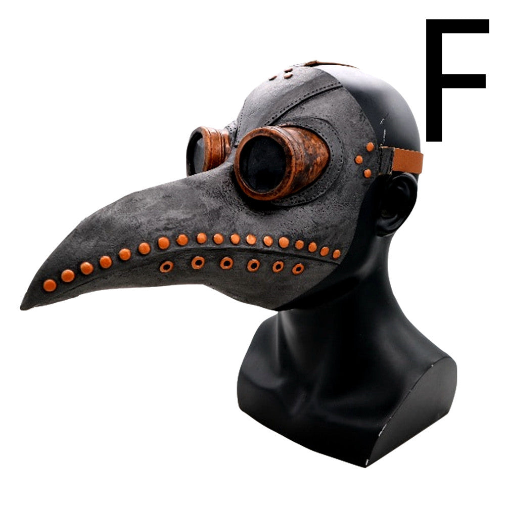 Natural Latex Full Head Mask Punk Style Halloween Cosplay - Discount Halloween City