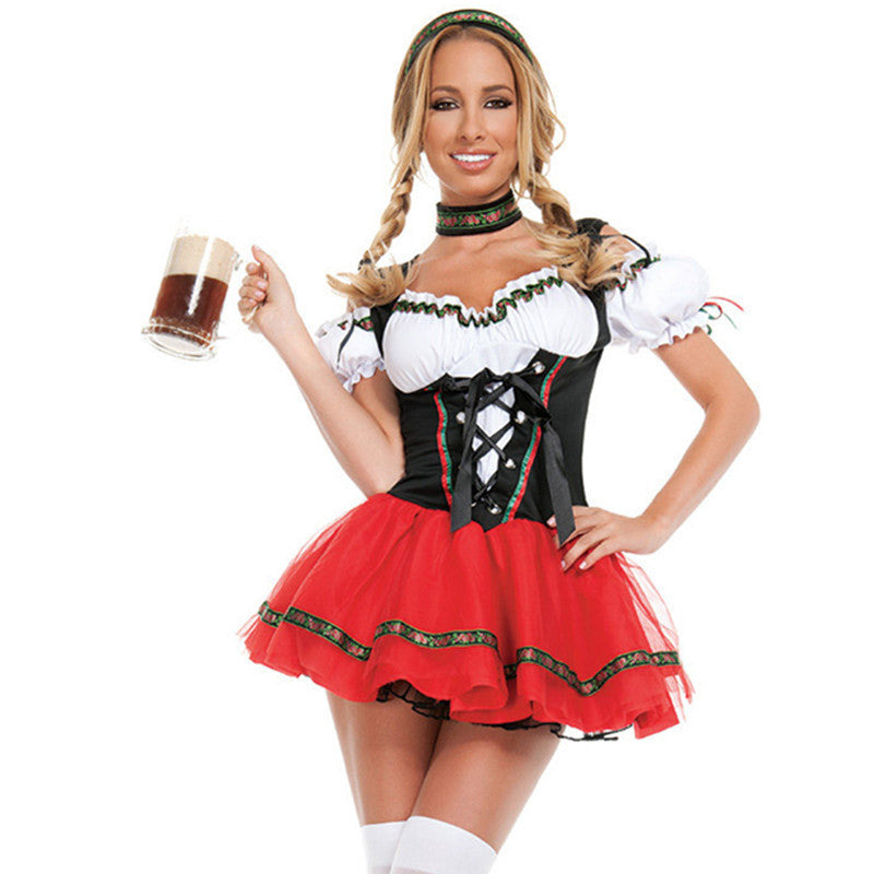Kids' Maid Oktoberfest Beer Girl Uniforms Festival Costume - alternate view 2