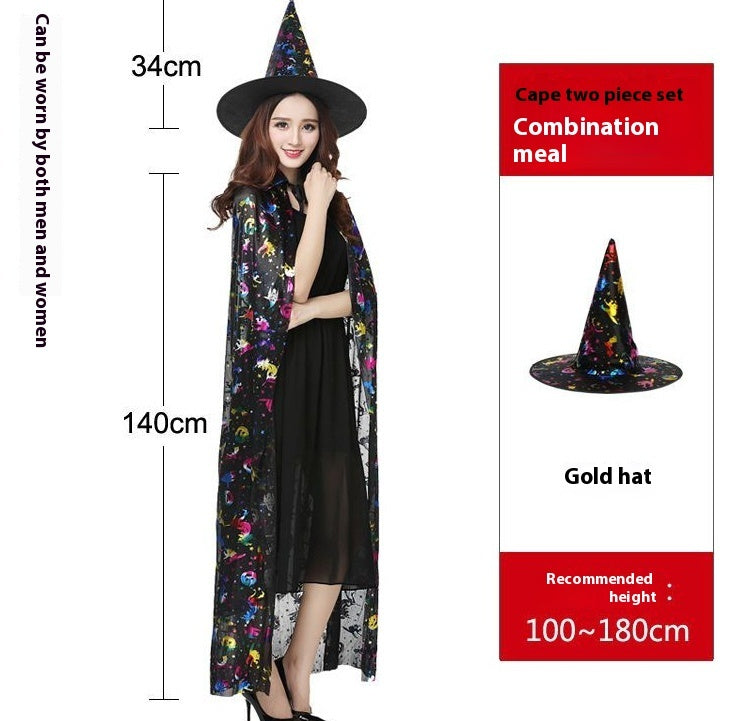 Halloween Costume Women's Magic Witch Party Dress - Womens Costumes