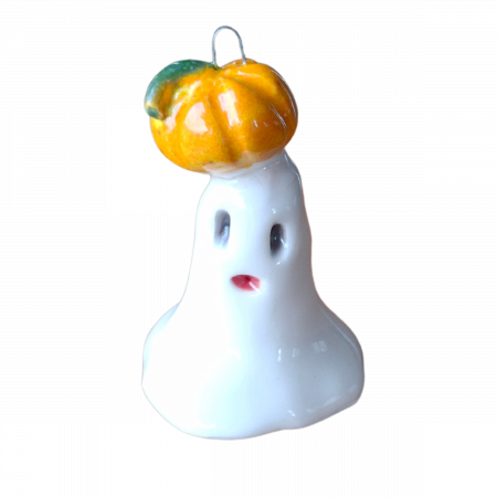 Ghost with pumpkin