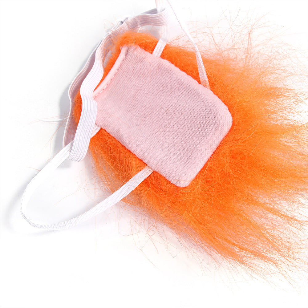 Halloween Pet Costume Dog Wig Dog Head Wear Apparel Toy - Discount Halloween City