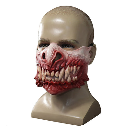 Halloween Half Face Mask Variant Horror Mask - Discount Halloween City