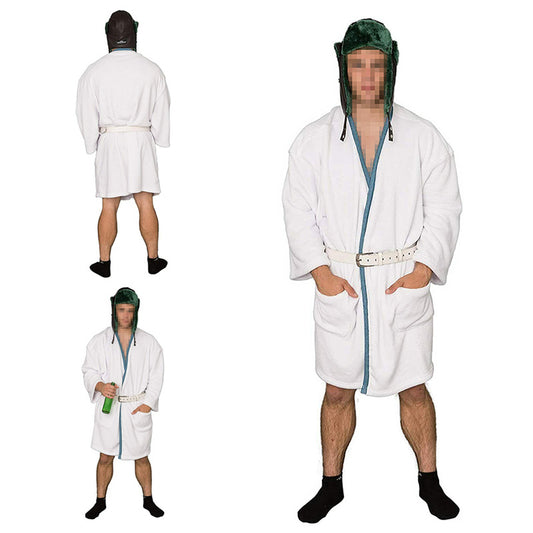 Free Size Christmas Halloween Costume White Robe | Hats | Costumes - Accessories