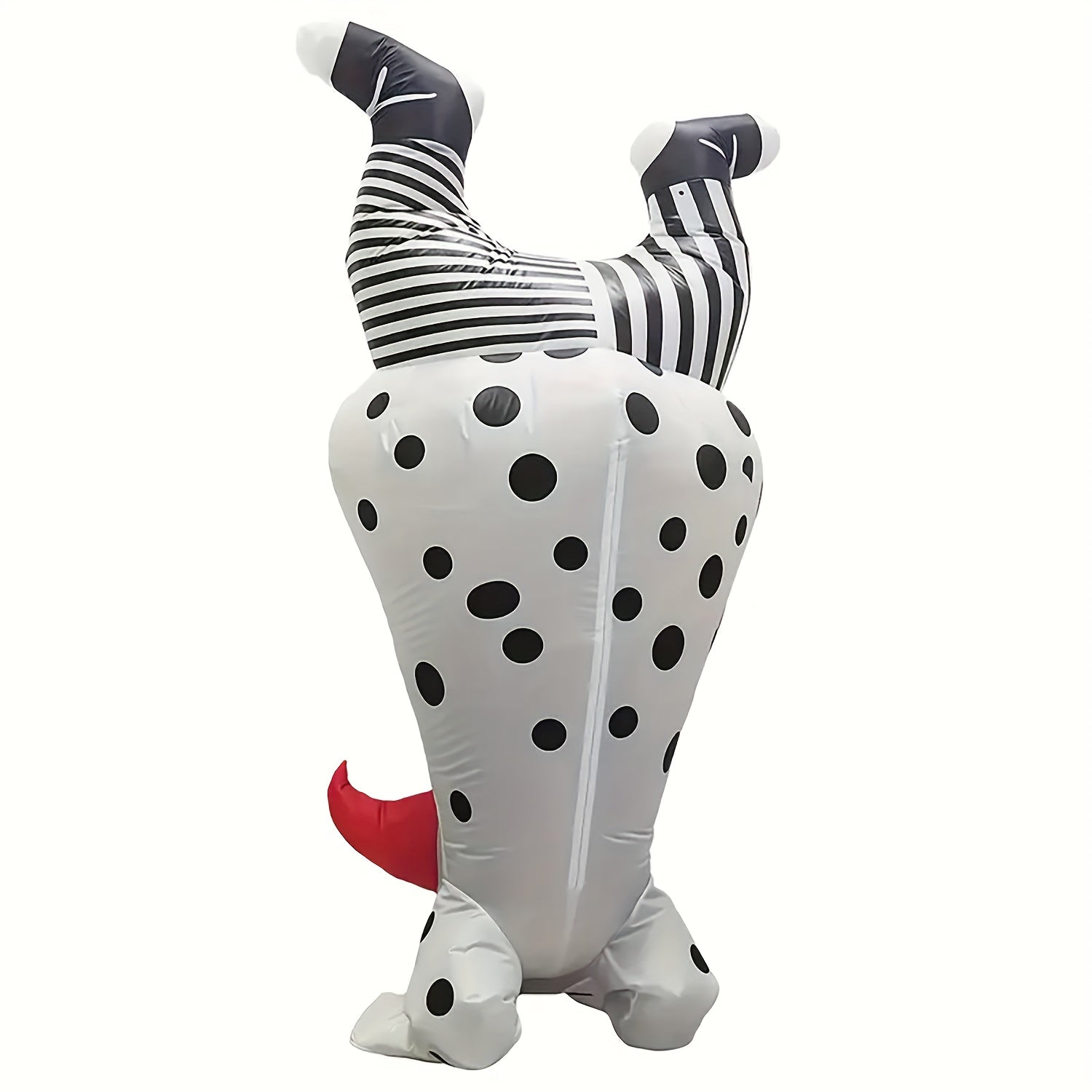Inflatable Clown Skeleton Costume for Halloween Party-0