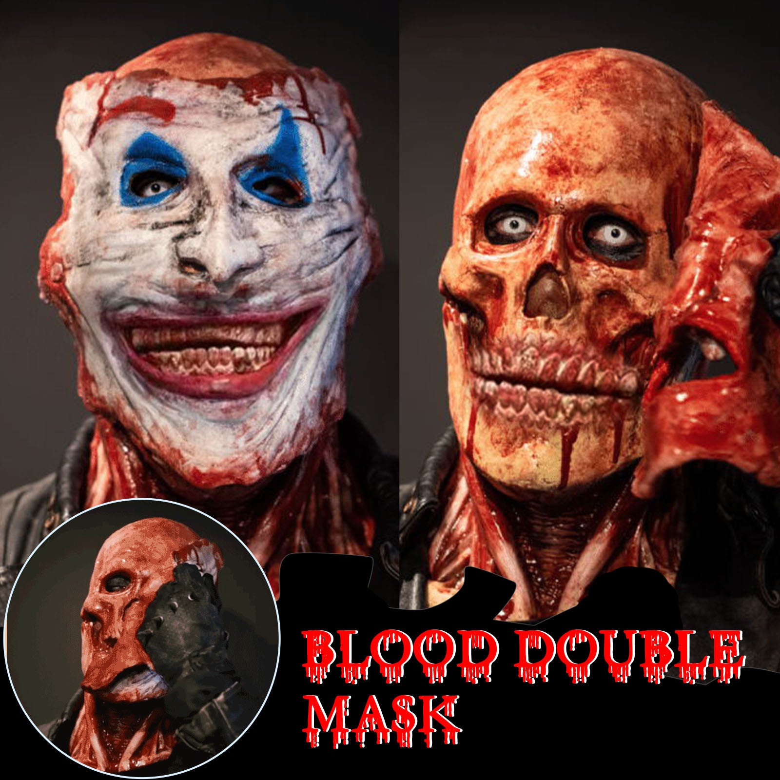 Halloween Horror Mask Headgear - Discount Halloween City