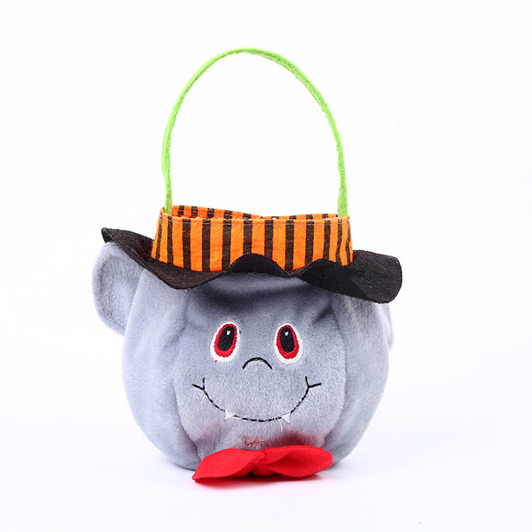 Cute Halloween Candy Bag Pumpkin Pattern Portable Handbag - Discount Halloween City