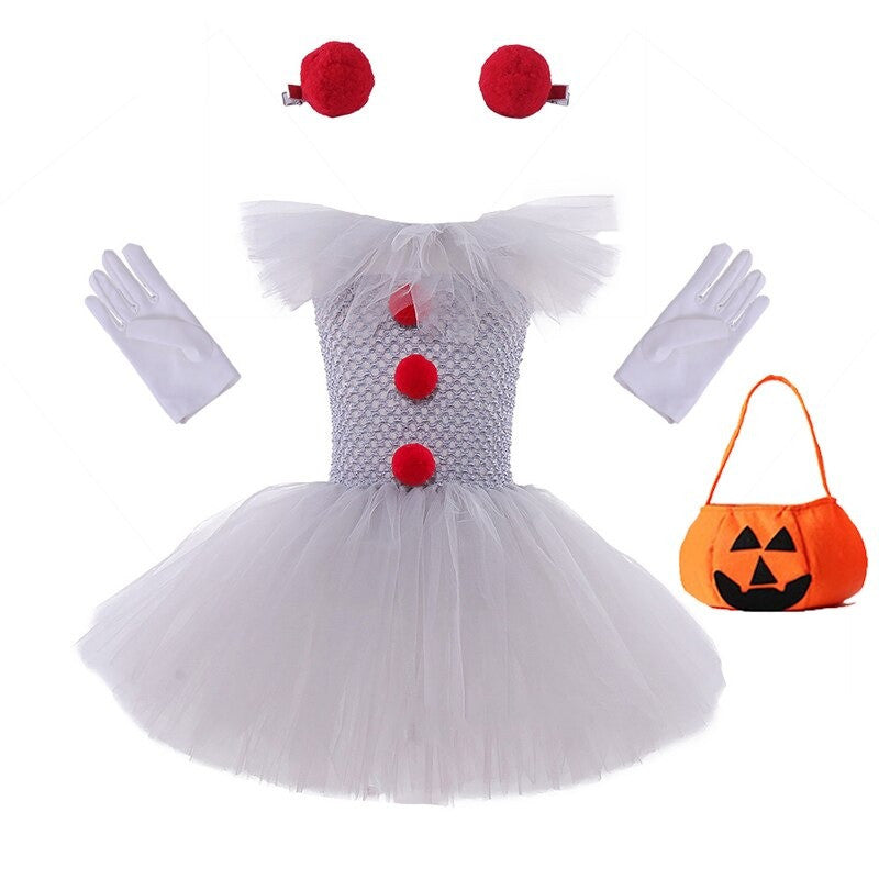 Mesh Princess Dress Set Kids's Halloween Costume - Discount Halloween City