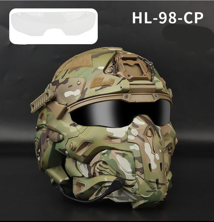 Halloween Full Face Protective Mask Helmet Suit Props | Masks | Props & Weapons - Costumes