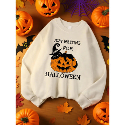 Just Waiting for Pumpkin Design Sweats - alternate view 8