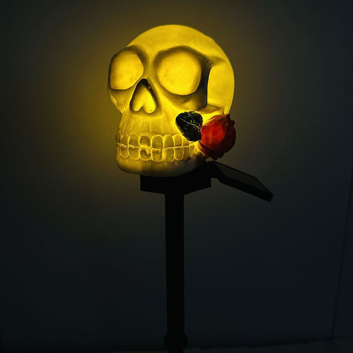 Skull Resin Halloween Ground-Insert Lantern - product image 5