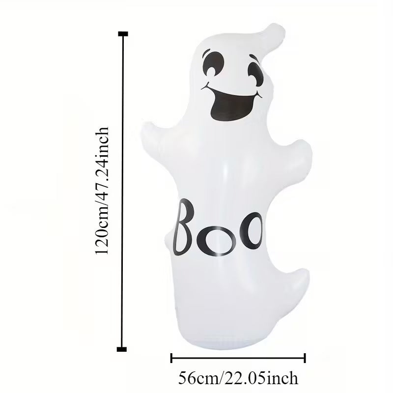 Pumpkin and Ghost Duo Halloween Decoration