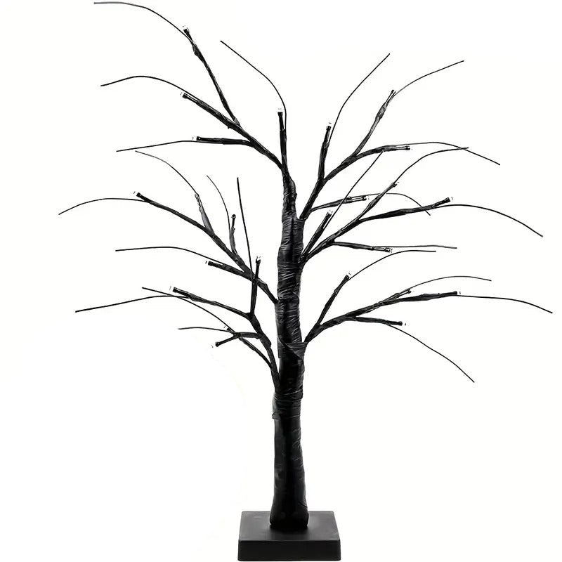 Halloween Birch Tree Light USB Battery Operated