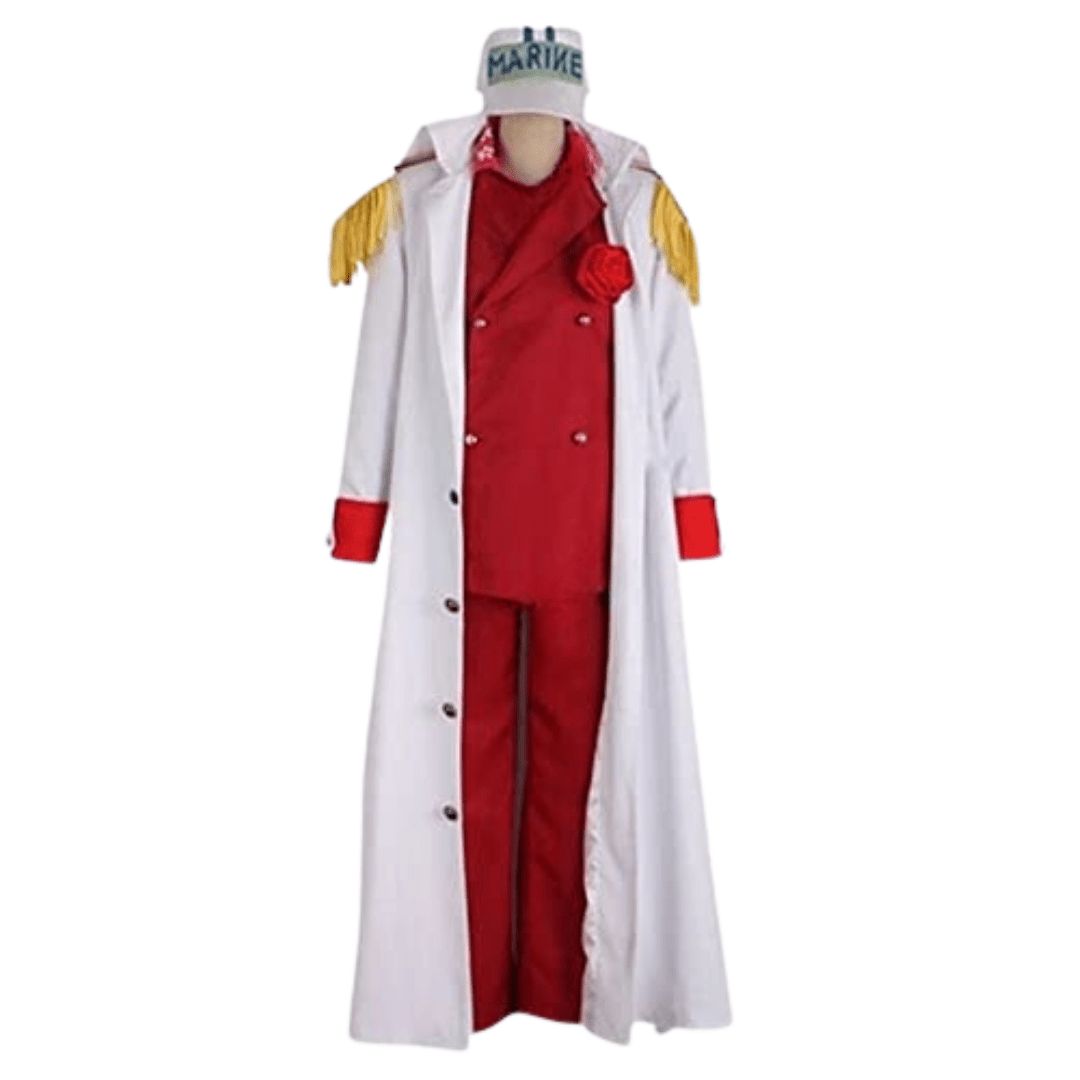 Akainu Cosplay Sakazuki Admiral Suit Halloween Costume