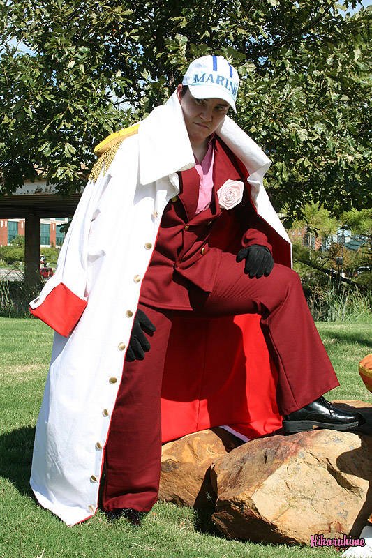 Akainu Cosplay Sakazuki Admiral Suit Halloween Costume