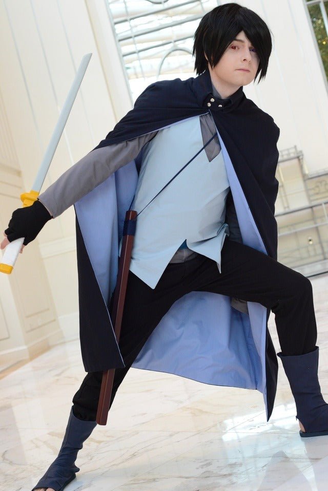 Sasuke Uchiha Dad Form Cosplay Costume