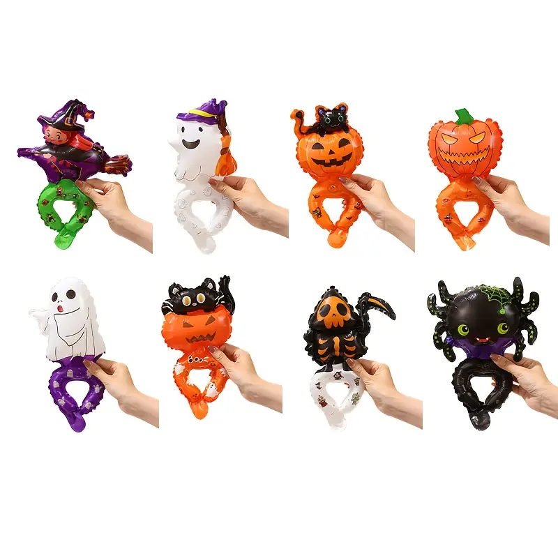 Halloween Pumpkin Wrist Balloons (50pcs)
