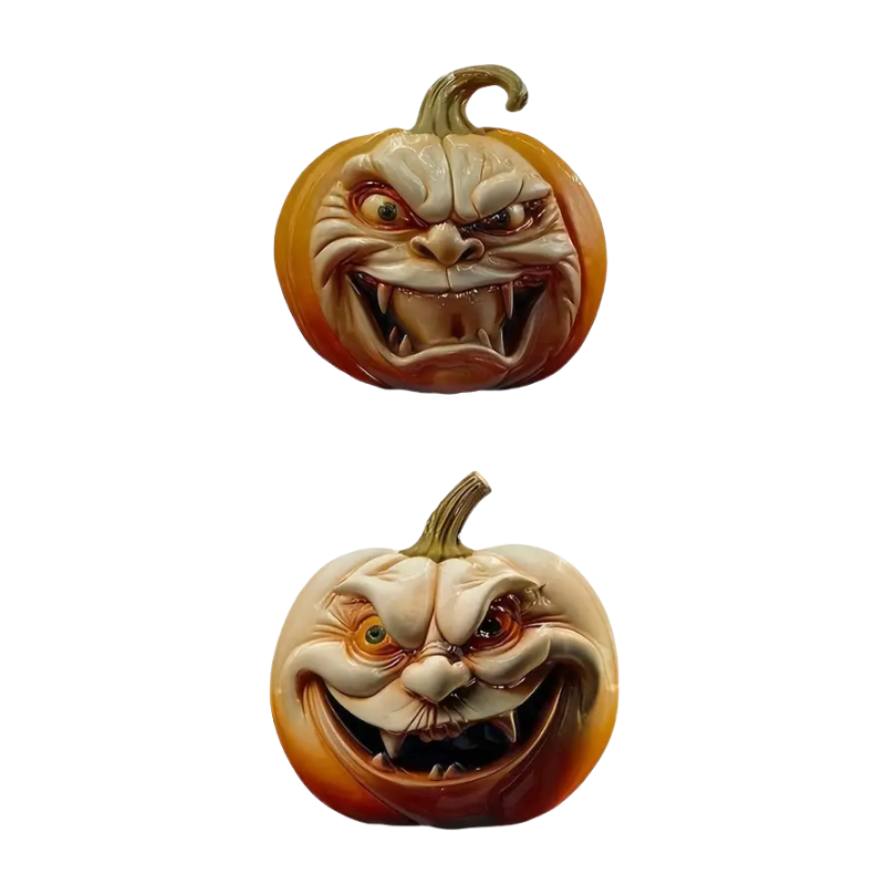 Halloween Pumpkin Garden Decoration (2pcs)